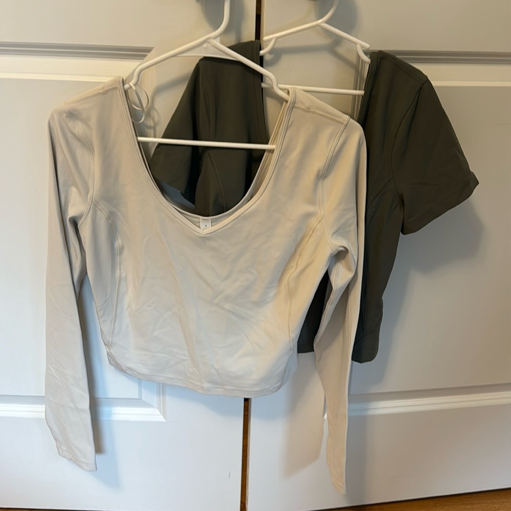 New lululemon align tops size 8